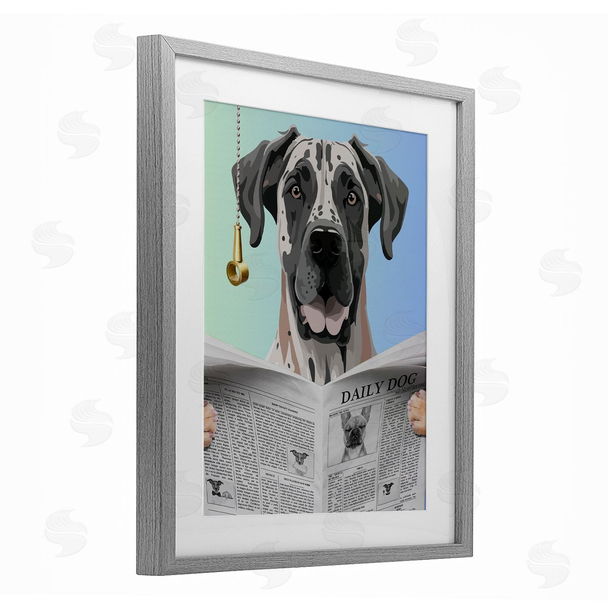 Jesse Keith Heeler Daily Bathroom Humor Canvas Wall Art Print