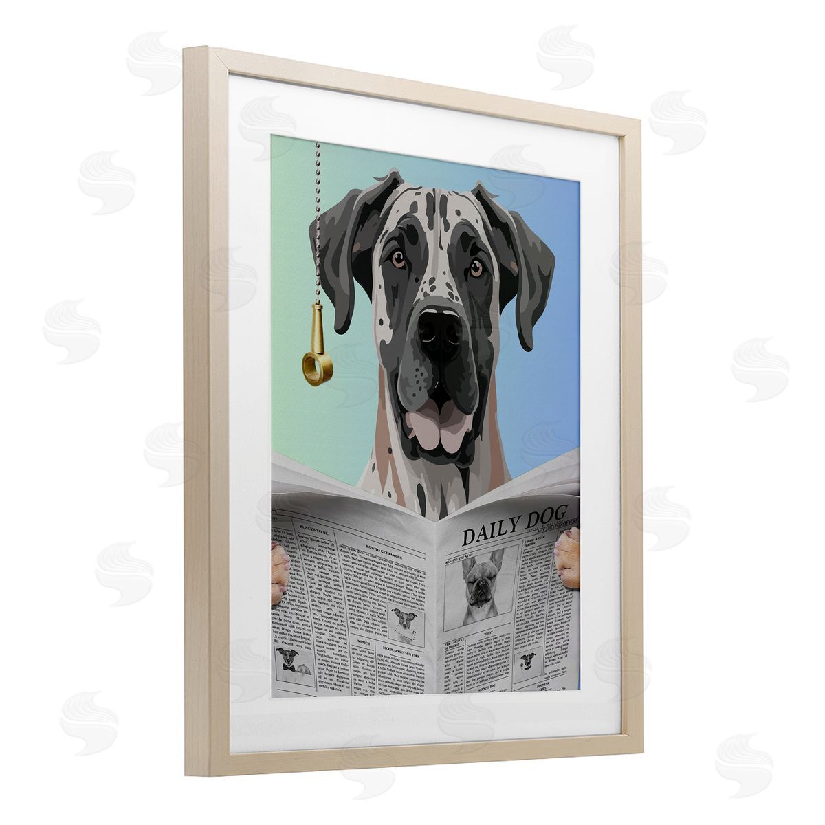 Jesse Keith Heeler Daily Bathroom Humor Canvas Wall Art Print