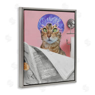 Jesse Keith | Showercap Cat Bathroom Humor