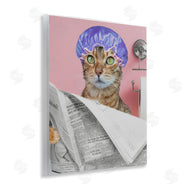 Jesse Keith | Showercap Cat Bathroom Humor