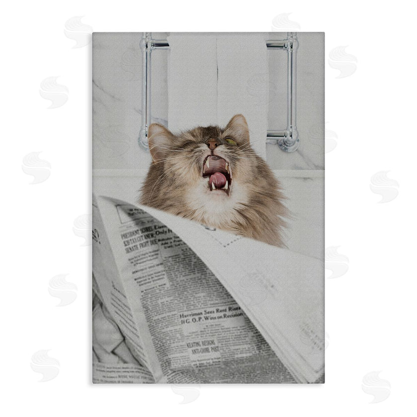 Jesse Keith | Reading Cat Bathroom Humor
