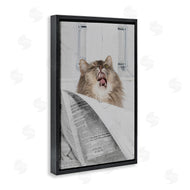 Jesse Keith | Reading Cat Bathroom Humor
