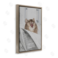 Jesse Keith | Reading Cat Bathroom Humor
