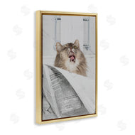 Jesse Keith | Reading Cat Bathroom Humor