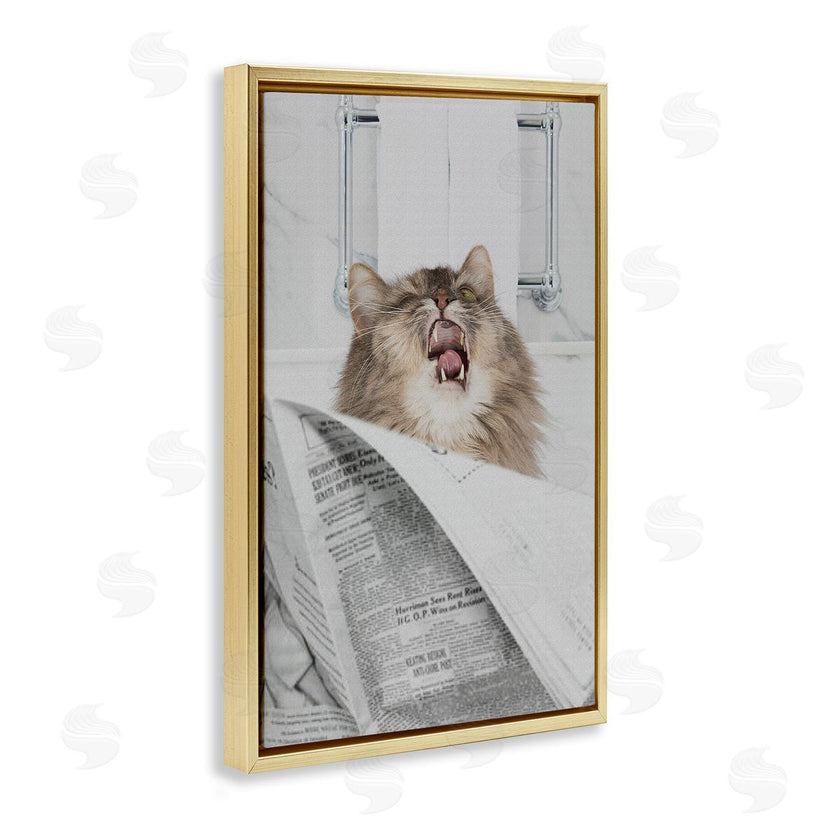 Jesse Keith | Reading Cat Bathroom Humor