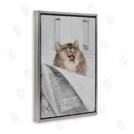 Jesse Keith | Reading Cat Bathroom Humor