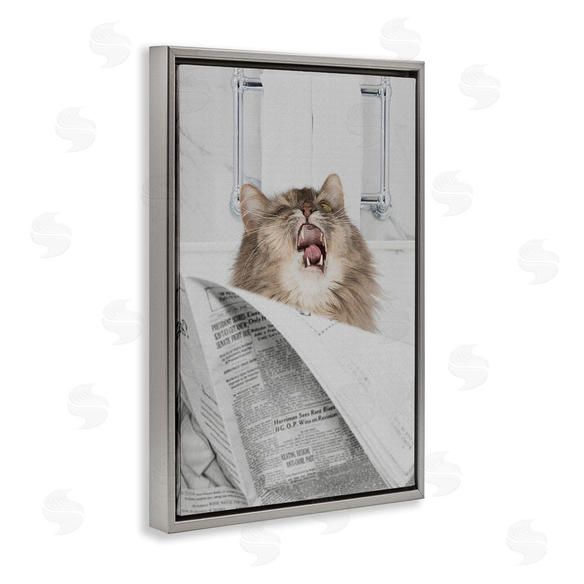 Jesse Keith | Reading Cat Bathroom Humor