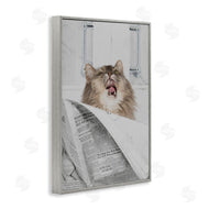 Jesse Keith | Reading Cat Bathroom Humor