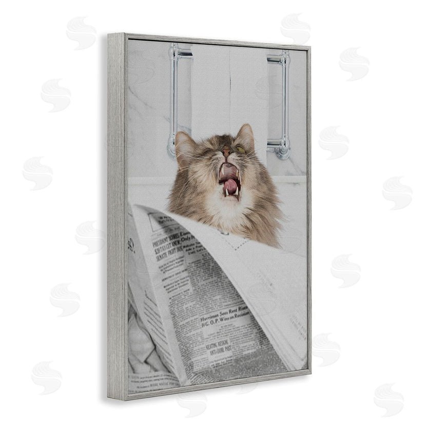Jesse Keith | Reading Cat Bathroom Humor