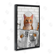 Matthew Piotrowicz | Whimsy Cat on Toilet