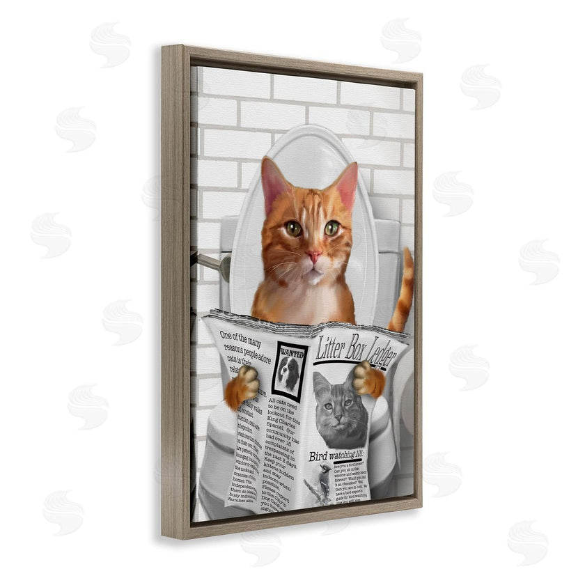 Matthew Piotrowicz | Whimsy Cat on Toilet