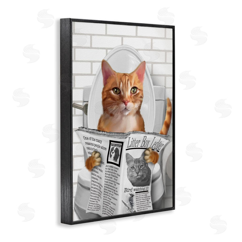 Matthew Piotrowicz | Whimsy Cat on Toilet