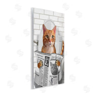 Matthew Piotrowicz | Whimsy Cat on Toilet