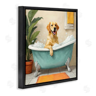 Kim Allen | Bubble Bath Labrador Dog
