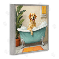 Kim Allen | Bubble Bath Labrador Dog