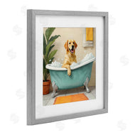 Kim Allen | Bubble Bath Labrador Dog
