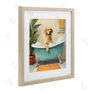 Kim Allen | Bubble Bath Labrador Dog