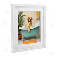 Kim Allen | Bubble Bath Labrador Dog
