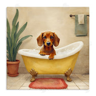Kim Allen | Bubble Bath Brown Dog