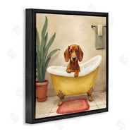 Kim Allen | Bubble Bath Brown Dog