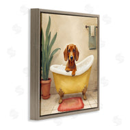 Kim Allen | Bubble Bath Brown Dog