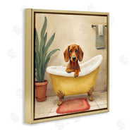 Kim Allen | Bubble Bath Brown Dog