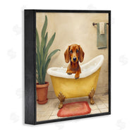 Kim Allen | Bubble Bath Brown Dog