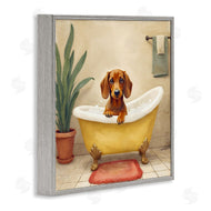 Kim Allen | Bubble Bath Brown Dog