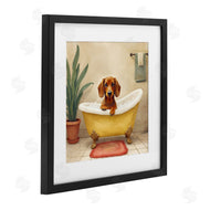 Kim Allen | Bubble Bath Brown Dog