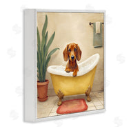 Kim Allen | Bubble Bath Brown Dog
