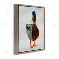 Renel Peters | Squawking Duck Portrait