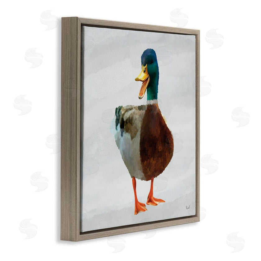 Renel Peters | Squawking Duck Portrait