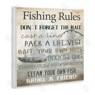 Kim Allen | Fishing Rules Rustic List