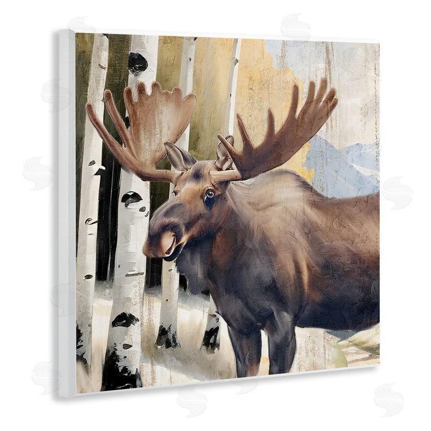 Kim Allen | Mountain Walk Moose Portrait