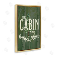 Kim Allen | Cabin is Happy Places Green