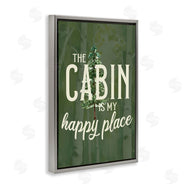 Kim Allen | Cabin is Happy Places Green