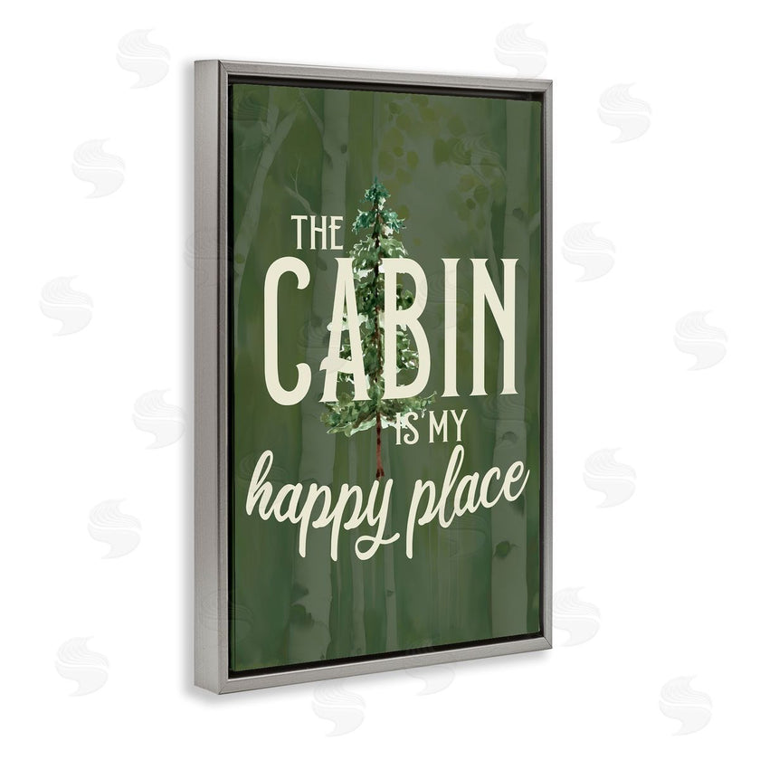 Kim Allen | Cabin is Happy Places Green