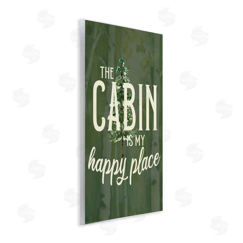 Kim Allen | Cabin is Happy Places Green