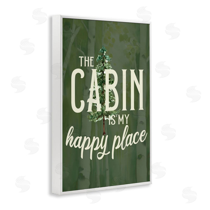 Kim Allen | Cabin is Happy Places Green