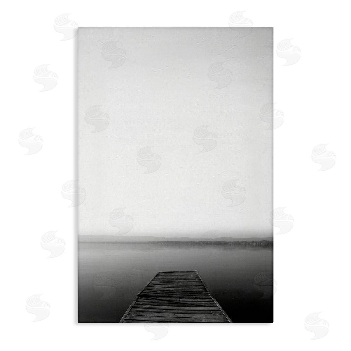 Tracey Telik Strolling On The Pier Canvas Wall Art Print