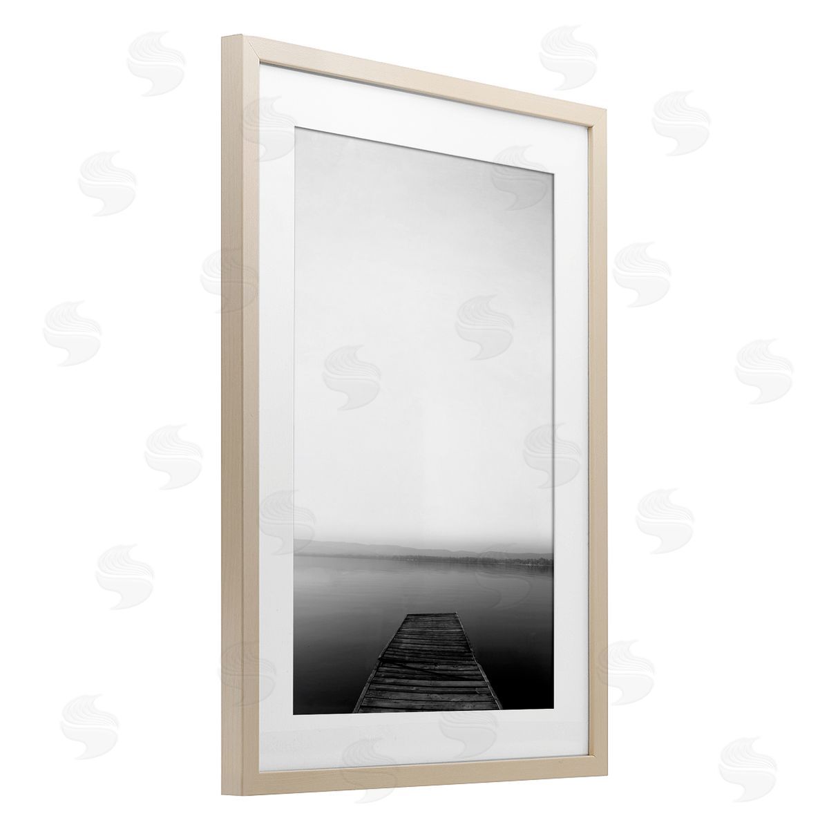 Tracey Telik Strolling On The Pier Canvas Wall Art Print