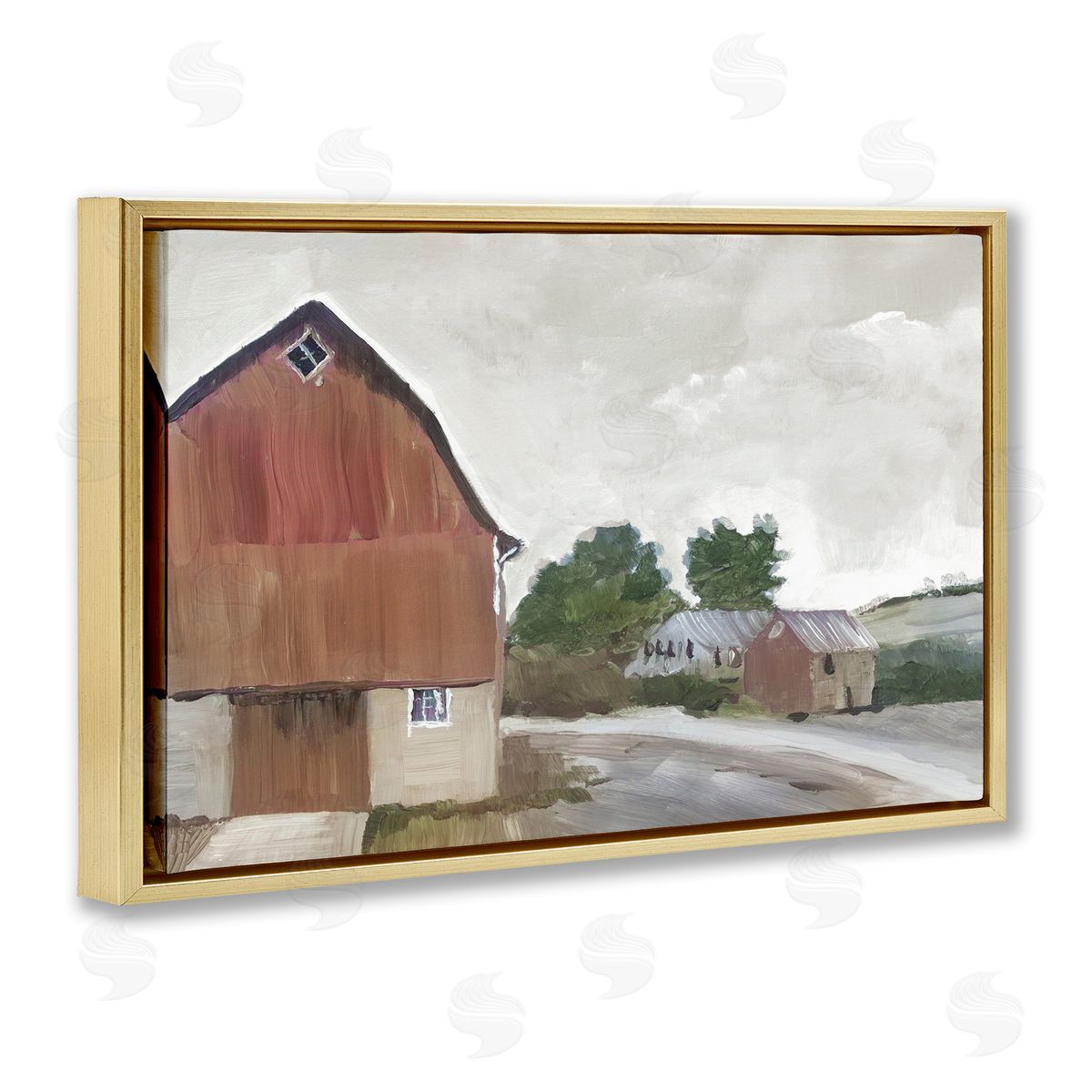 Errico & Slyp Grace Farm Barn View Canvas Wall Art Print