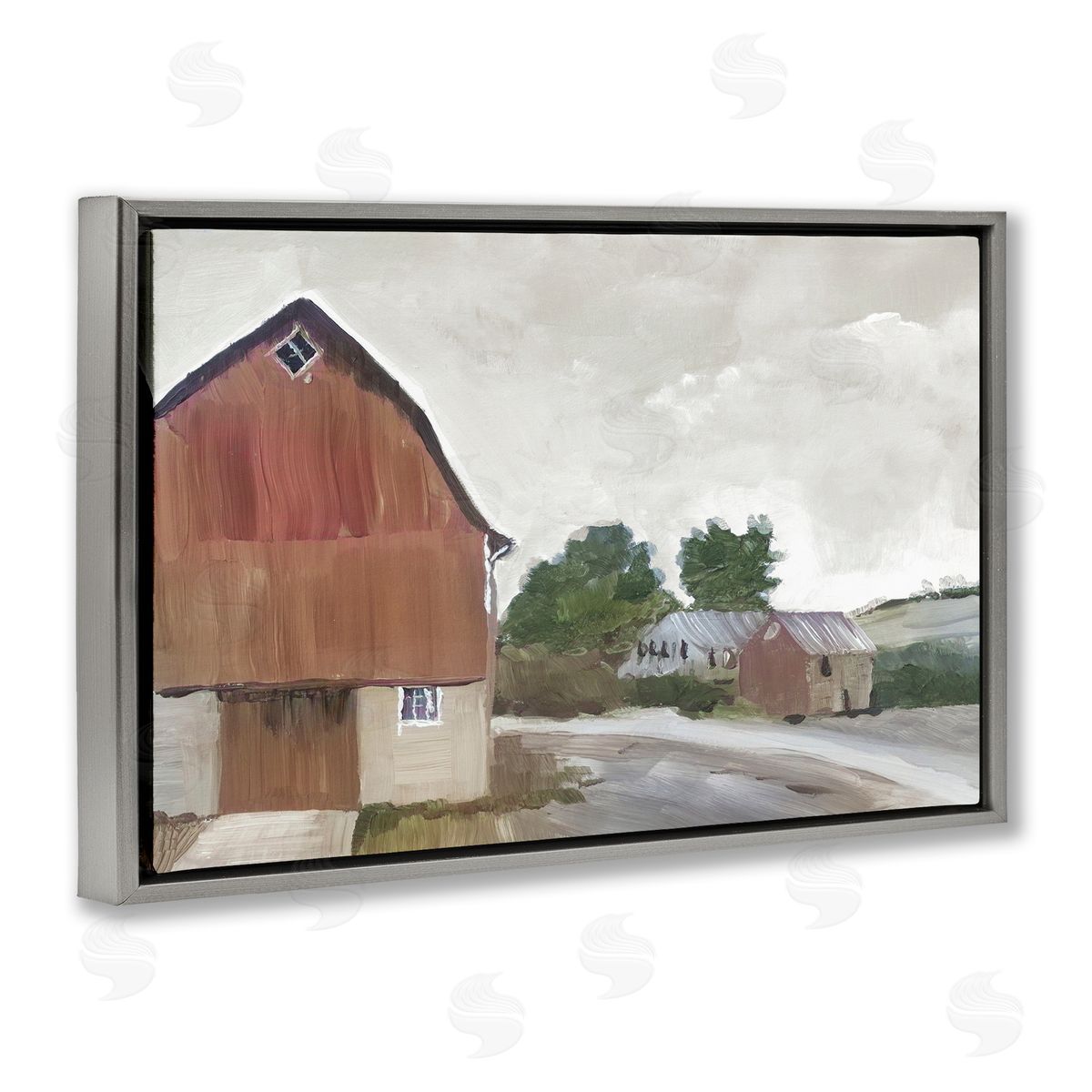 Errico & Slyp Grace Farm Barn View Canvas Wall Art Print