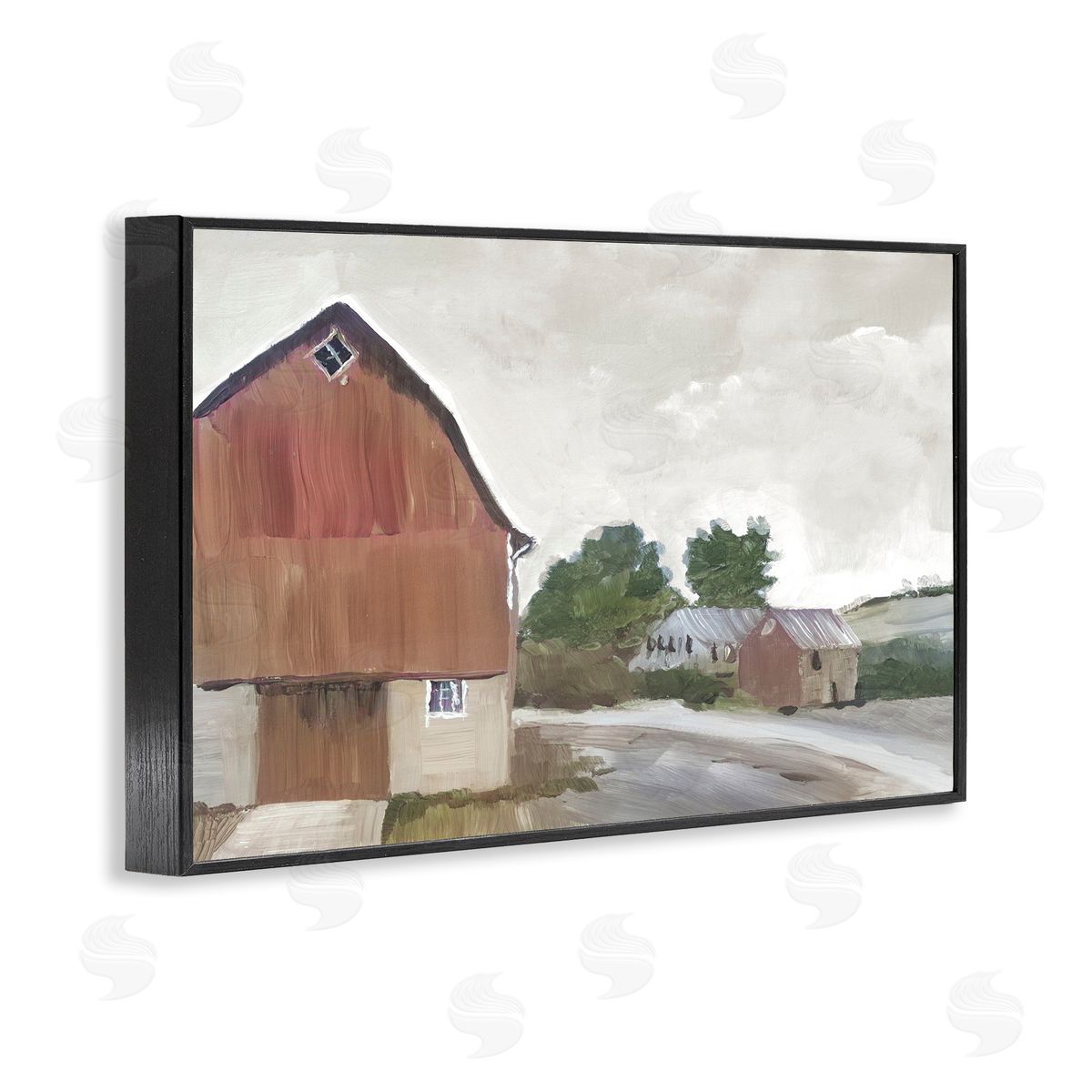 Errico & Slyp Grace Farm Barn View Canvas Wall Art Print