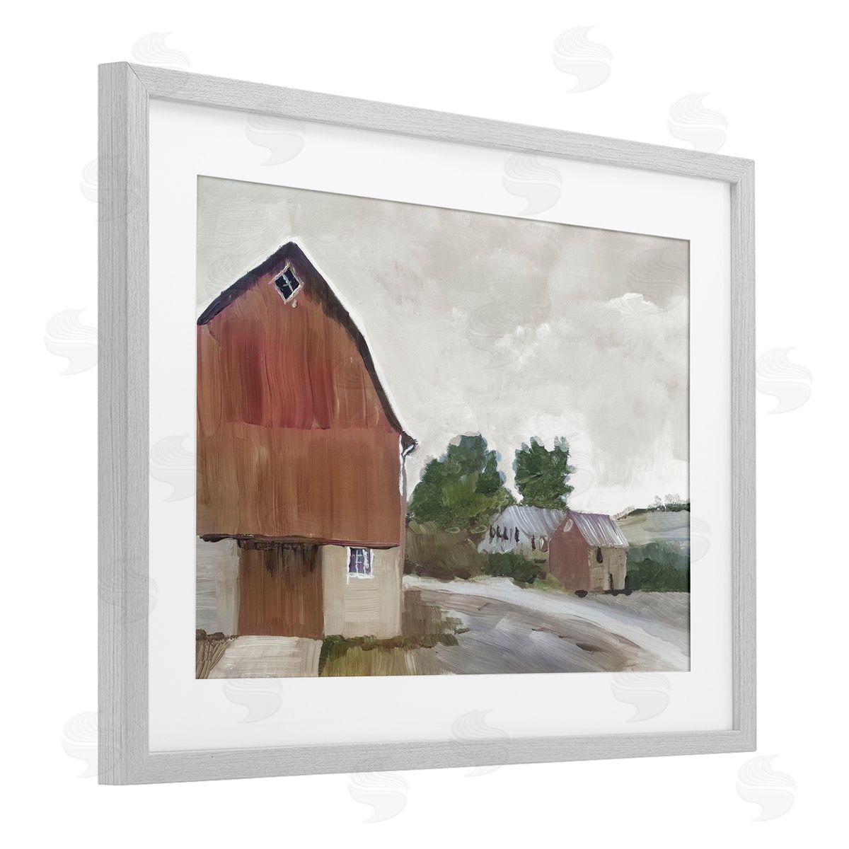Errico & Slyp Grace Farm Barn View Canvas Wall Art Print