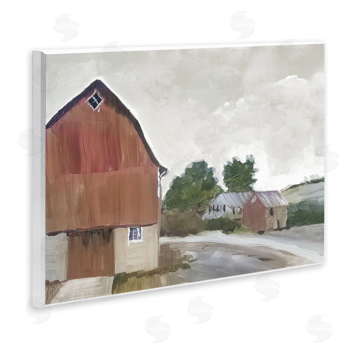 Errico & Slyp Grace Farm Barn View Canvas Wall Art Print