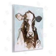 casa cartissi | Abstract Cow on Blue