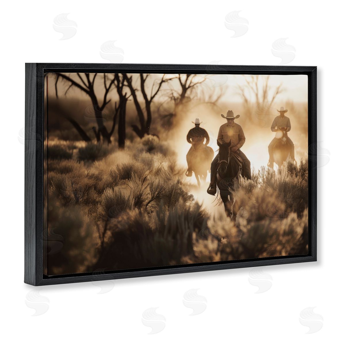 Lazar Studio Riders Of The West Canvas Wall Art Print