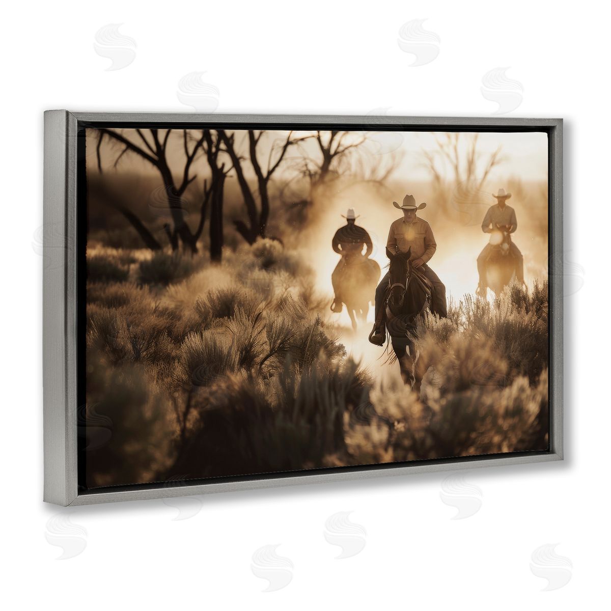 Lazar Studio Riders Of The West Canvas Wall Art Print