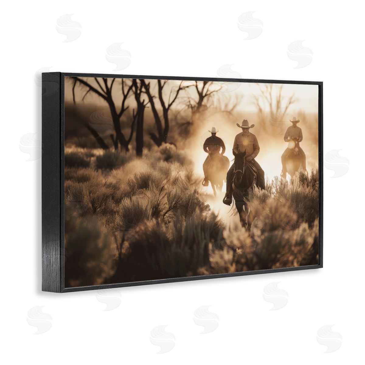Lazar Studio Riders Of The West Canvas Wall Art Print